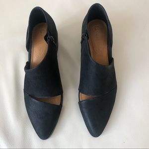 Corso Como Kammy black leather ankle boots